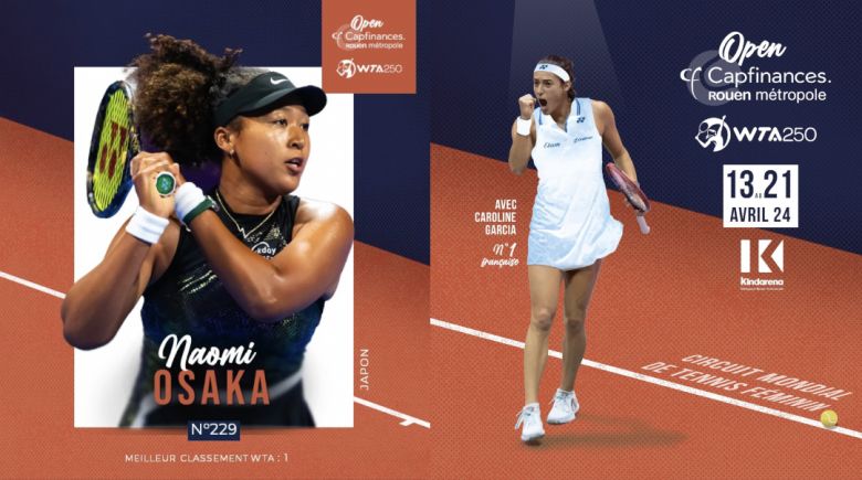 Tennis. WTA Rouen Garcia, Pliskova, Pavlyuchenkova et Osaka